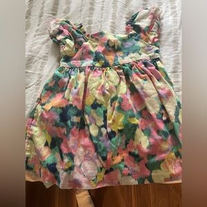 Baby girl Gap linen blend dress. Never worn. Size 18-24.